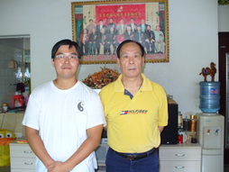 GM Zhang Zijun und Chung